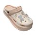 Creative Super Hot Sweet Love Fairy Style Crystal Hole Shoes For Outdoor Wear Thick Soled Platform Sandals_vogvips.com