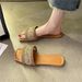 Ethnic Style Fisherman Sandals For Women To Wear In Summer, Size 41-43 Large Grass Woven Sweat Absorbing Flat Bottomed_vogvips.com