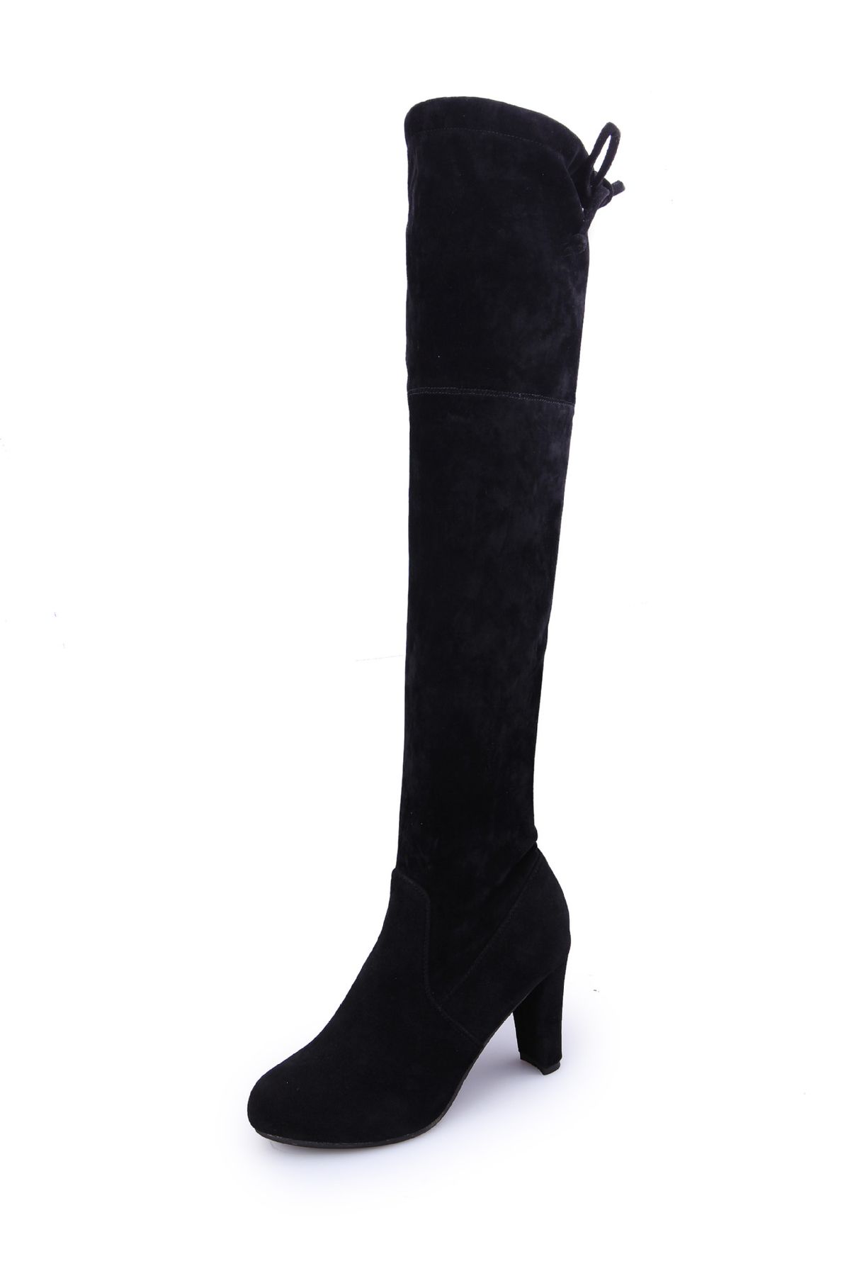 2017 Autumn New Over-the-Knee Pointed Toe Suede Thick Heel High Long Boots For Women_vogvips.com