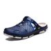 Men’s Shoes Summer Breathable Baotou Dongdong Shoes Men's Outdoor Beach Shoes Non Slip Trekking Bird's Nest Slippers Foreign Trade Men's Sandals_vogvips.com
