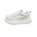 Men's Genuine Leather Shell Toe Chunky Platform Sneakers Breathable Fashion Casual Athletic Shoes Retro Lightweight Comfort_vogvips.com