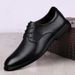 New Formal For Office Workers Business Casual Genuine Leather Men's Four Seasons Simple Derby Shoes_vogvips.com