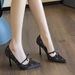 2025 Trendy High-heeled Stiletto Heels, New Stylish Eye-catching Single Shoes For Street Wear, Sexy And Pure Desire_vogvips.com