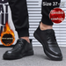 Euro Step Genuine Leather Soft Sole Business Casual Breathable Non-Slip Men's Versatile Shoes For Men_vogvips.com