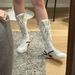Women Boxing Boots ~Summer New Lightweight Soft Sole Martin Boots For Women, German Training Boxing Patchwork Lace-Up Long Boots, Trendy_vogvips.com