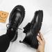 Suitable For All Seasons 2025 Autumn New British Style Black Casual Leather Men's Business Formal Large Toe Trendy Shoes_vogvips.com