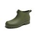 Voyage 2025 Cross-Border Japan-Korea Low-Cut Fashion Waterproof Boots Outdoor Couple Non-Slip Fleece-Lined New Rain Shoes Short_vogvips.com