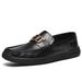 Live Genuine Leather Moccasins Large Size Men's Shoes Patent Leather Slip-On Driving Shoes Casual Leather Shoes_vogvips.com