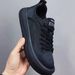 Men's Trendy Breathable Mesh Casual Sports Fashion Lace-up Drawstring Texture European Style Slip-on Driving Shoes_vogvips.com
