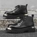 Thick-soled Heightening Tooling Martin Boots Men_vogvips.com