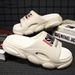 Thick Sole Summer Beach Slides Bathroom Anti Slip Slipper Soft Sandals Simplicity Ultra Light Letter Shoes Men Slippers_vogvips.com