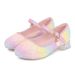 2026 Soft Shoes Girls' Princess Sole Performance Spring Autumn Bowknot Fashion Sweet Cute Non-slip Rainbow Children's Hi_vogvips.com