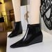 6632-9 Retro European American Style Wedge Heel Height Increasing Fashion Versatile Slimming Autumn Winter Women's And_vogvips.com