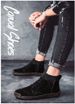 High-top Velvet Warm Martin Boots Men's Large-size Casual Leather Shoes Handmade Men's Shoes_vogvips.com