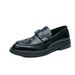 Euro Step 2025 New Large Size 46 Loafers Men Crocodile Pattern British Gentleman Slip-On Leather Shoes_vogvips.com