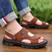 Men's Casual Slip-On Breathable Synthetic Leather Soft Bottom Anti-Slip Comfortable Dad Shoes Trendy Style PVC Material_vogvips.com