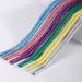 Multicolor Polyester Round Shoelaces – 5 Lengths (80-160cm) For Sneakers & Casual Shoes (10 Colors)_vogvips.com