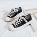 Spring New Canvas For Female Students Korean Fashion Board Cookie Net Red Cloth Low Top Shoes_vogvips.com