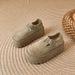 Thick Soled Sponge Cake For Women 2025 Spring And Autumn New Versatile Casual Shoes, Height Increasing Belt Buckle,_vogvips.com