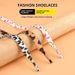 Elastic No-Tie Shoelaces With Animal Prints – Flat Stretch Laces For Sneakers, Boots & Casual Shoes (Leopard/Polka Dot, 80-160cm)_vogvips.com