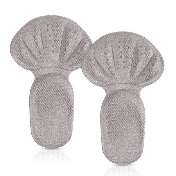 Comfortable Shoe Insoles - 2-in-1 Heel Grips & Anti-Slip Half Size Inserts For Sneakers, Boots, Loafers & More To Improve Foot Wear_vogvips.com