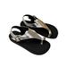 French-style Niche Toe-loop For Women, 2025 New Summer Model, Retro Flat Roman Beach Sandals To Pair With Skirts_vogvips.com