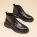 European Warm Series Men's Martin Winter Mid-Top British Style Fleece-Lined Warm Thick-Soled High-Top Trendy Genuine Leather Casual Ankle_vogvips.com