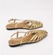 ZAROY Narrow Band Women Flat Sandals Large Size Designer Brand Banquet Wedding Shoes Summer Hollow Beach Gladiator_vogvips.com
