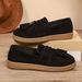 Women's Thick Soled Tassel Loafers Plus Size Retro Spring Style Comfortable Low Top Shoes_vogvips.com