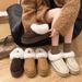 Snow Boots For Women In Winter 2025, New Warm And Plush Thick Fur Shoes, Cotton Shoes_vogvips.com