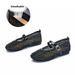 Rhiestoe Mary Jae 2026 Sprig Summer New Mesh Breathable Fairy Casual Wome's Fashio Versatile Sigle Shoes For_vogvips.com