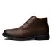 European Warm Series 2025 Autumn Winter New Cowhide Martin 47 Large Size High-top Work Boots Fashion Versatile Non-slip Trendy Shoes For Men_vogvips.com