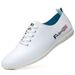 Suitable For All Seasons Summer 2024 New White Korean Style Flat Loafers Men's Soft Leather Casual Shoes_vogvips.com