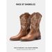Prairie Travel Outfit Western Cowboy Xinjiang Tibet Suitable For Photography Petite Height Increasing Internet Celebrity_vogvips.com
