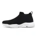 Mens Beige Knit Sock Sneakers Breathable Slip On Casual Shoes_vogvips.com