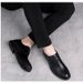 Men's Small Leather Shoes Dress Casual Soft Skin Pointed Casual Shoes_vogvips.com