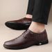 European Warm Series Autumn Winter Business Formal Men's Low-top Genuine Leather With Fleece Lining Top Layer Cowhide Wedding Derby Office_vogvips.com