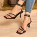 Cross-border Women's Summer Mid-heel Sandals, New Open-toe Fashion Roman Shoes, Fairy-style Chunky Heel Strap High Heels_vogvips.com
