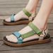 2026 Summer Men Lightweight Outdoor Breathable Anti-Slip Beach Shoes Soft Flat Bottom Walking Sandals With Exposed Toes_vogvips.com