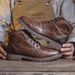 European Warm Series Plus Leather Autumn Winter Fashion Trendy Men's Mid-Calf Short US Size Work High-Top British Martin Boots_vogvips.com