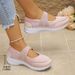 Spring Summer Breathab Flats Women Plus Size 43 On Platform Sneakers Woman Comfortab Soft Non Slip Casual Shoes_vogvips.com