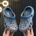 Kids EVA Clogs Cartoon Dinosaur Design Soft Sole Summer Sandals Outdoor Beach Slippers For Boys Soft Sole Lightweight Summer Sandals_vogvips.com