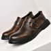 Withdraws Italy High-end Genuine Leather From The Cabinet, Men's Business British Plus Size Casual Shoes New Style Cabinet,_vogvips.com