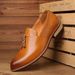 Men's Tassel Slip On Leather Loafers Two Tone Sole Formal Dress Shoes Low Heel Wedding Business Smart Casual Office Shoes_vogvips.com