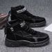 2025 Summer New Shoes, Men's High Top Workwear, Labor Protection Martin Boots, Anti Slip And Wear-Resistant Work Boots_vogvips.com