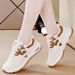 Plus Size W's Sneakers 2025 New Spring Hot Korean Style Versatile Lightweight Running Leather Casual Dad Shoes For_vogvips.com