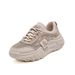 Women's Sports Shoes, 2026 Summer New Model, Breathable Mesh Hollow-out White Sneakers For Women Q068_vogvips.com