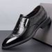 2026 Spring New Top With Crocodile Pattern, Men's Genuine Leather Wedding Shoes, High End Single Shoes_vogvips.com