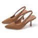 New Pointy Heel Heel Shoes After Empty Head Sandal Fairy Wind With Skirt High Heels_vogvips.com