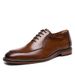 Men's Formal Attire, With Lace Up, Pigskin Rubber Outsole, Business Gentlemen's Shoes, In Large Size, Men's Shoes_vogvips.com